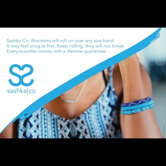 SASHKA Bracelet - Solid Teal - Picture 5 of 11